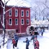 Skating at Kirby's Mill